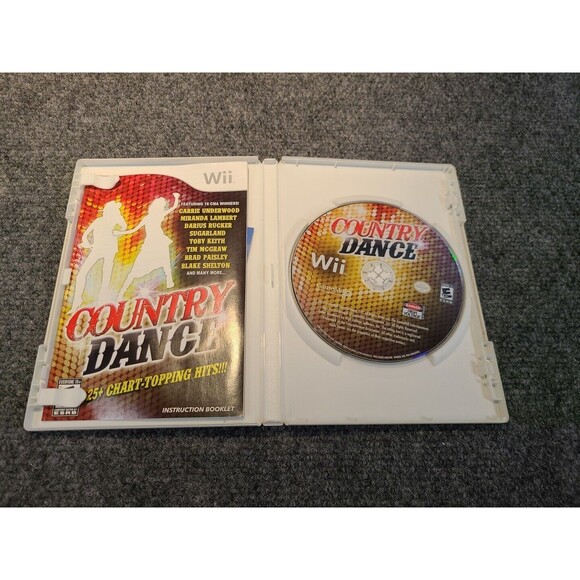 Wii Country Dance (Nintendo Wii, 2011) Nintendo Dance Game Complete Tested - Picture 3 of 4
